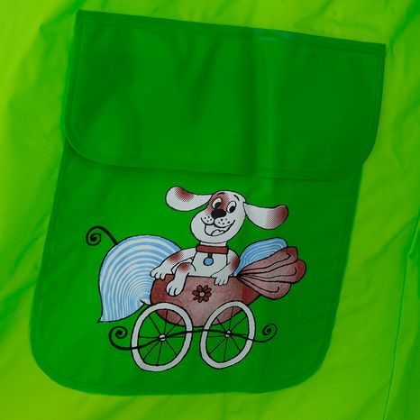 KÖPENY KÁTYA ÉS SCUBA, PIDILIDI, PL0025-19, ZÖLD