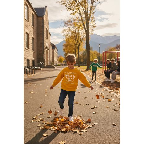 HANORAC CU GLUGĂ PENTRU BĂIEȚI, MINOTI, CALI 2, GALBEN