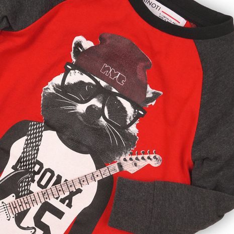 TRIČKO CHLAPČENSKÉ S DLHÝM RUKÁVOM, MINOTI, MONSTER 7, KLUK