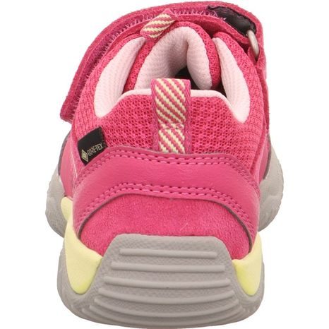 DÍVČÍ CELOROČNÍ BOTY STORM PINK/YELLOW GORETEX, SUPERFIT, 1-006386-5500, RŮŽOVÁ