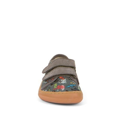 CHLAPECKÉ BAREFOOT TENISKY CANVAS GRAY FRODDO G1700390-1 - ŠEDÁ