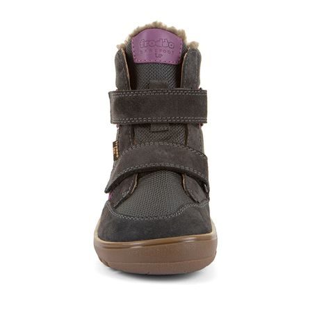 GHETE BAREFOOT DE IARNĂ PENTRU COPII UP HILL WOOL DARK GRAY FRODDO G3160262-13