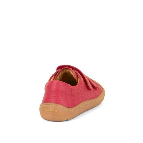 DÍVČÍ BAREFOOT TENISKY BASE RED FRODDO G3130240-5 ČERVENÁ