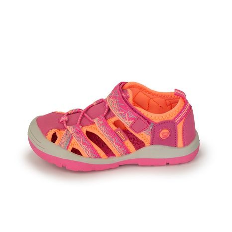 DIEVČENSKÉ SANDÁLE BUGGA TIKI PINK/ORANGE - RUŽOVÉ