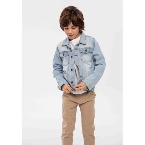 JACHETĂ DIN DENIM PENTRU BĂIEȚI, MINOTI, 13JACKET 1, BOY