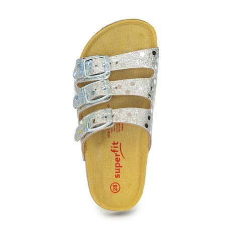 PAPUCI DE PLUTĂ PENTRU FETE FOOTBAD, SUPERFIT , 1-800113-9510, ARGINTIU