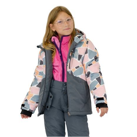 DIEVČENSKÁ ZIMNÁ LYŽIARSKA BUNDA NANDA PIDILIDI, PD1152-01