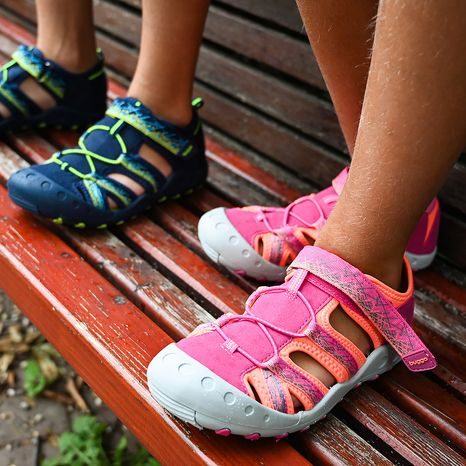 DIEVČENSKÉ SANDÁLE BUGGA TIKI PINK/ORANGE - RUŽOVÉ