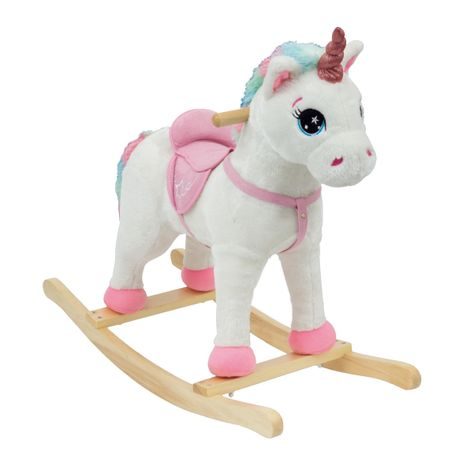 Unicorn balansoar cu efecte sonore 71x30x57 cm, Wiky, W002007