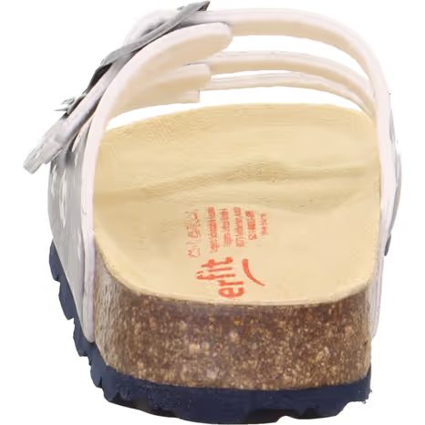CHLAPECKÉ KORKOVÉ PANTOFLE FOOTBAD BLUE/MULTICOLORED SUPERFIT 1-800113-8090