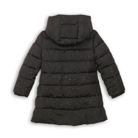 KABÁT DÍVČÍ ZIMNÍ PUFFA, MINOTI, VOID 14, ČERNÁ
