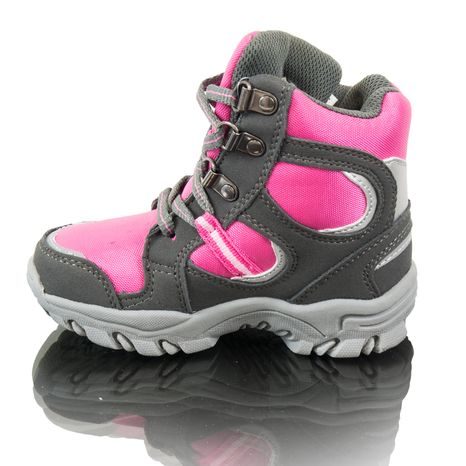 BOTY ZIMNÍ NEPROMOKAVÁ MEMBRÁNA, BUGGA, B00130-03, RŮŽOVÁ