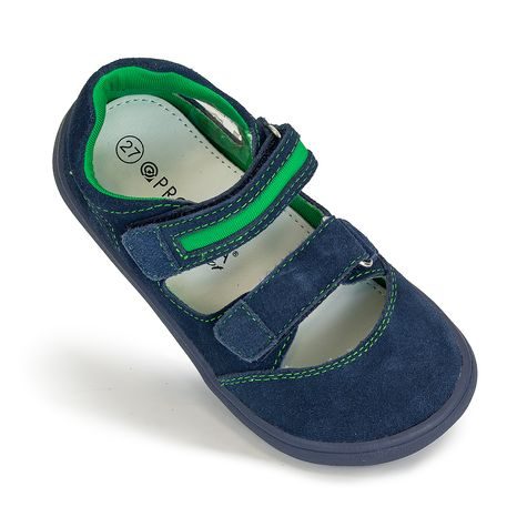BĂIEȚI SANDALE BAREFOOT PADY NAVY, PROTETIKA, ALBASTRU
