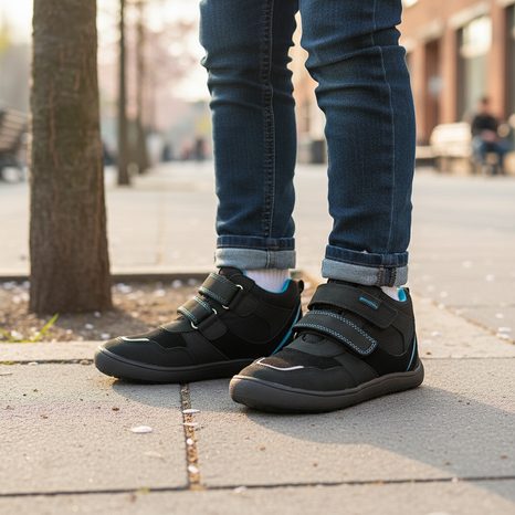 CHLAPČENSKÉ CELOROČNÉ BAREFOOT TOPÁNKY PROTETIKA BANET TYRKYS