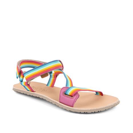 DÍVČÍ BAREFOOT SANDÁLY FLEXY STRAPS MULTICOLOR FRODDO G3150284-6