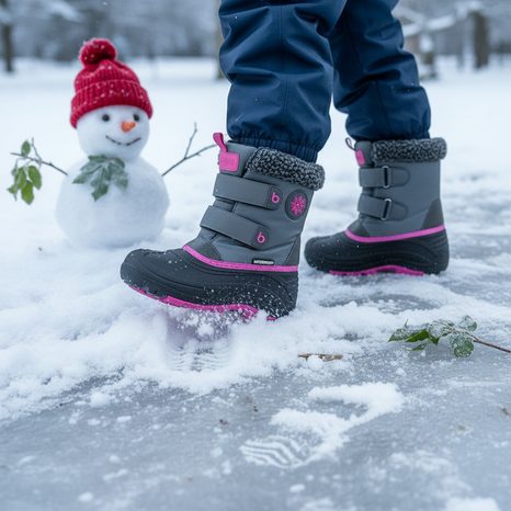 SNĚHULE DÍVČÍ SNOWIE, BUGGA, B00174-03, RŮŽOVÁ