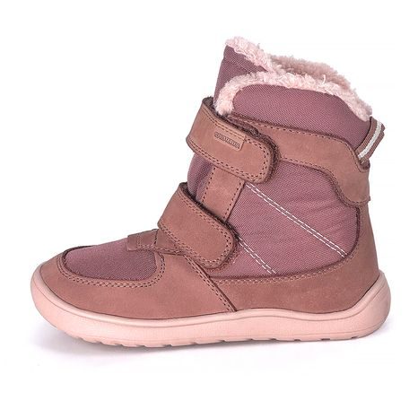 DÍVČÍ ZIMNÍ BAREFOOT BOTY PRO-TEX PROTETIKA - LORA OLD PINK