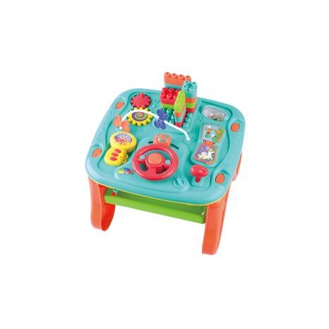 STOLEČEK S AKTIVITAMI OBOUSTRANNÝ 37CM, PLAYGO