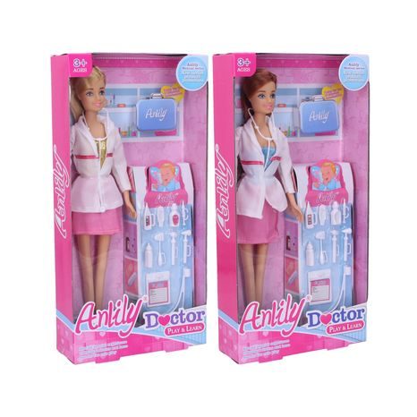 Doctor Doll cu accesorii 30 cm, Wiki, W114660