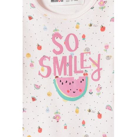 TRICOU CU MÂNECĂ SCURTĂ PENTRU COPII 2PACK, MINOTI, TULIP 2, FETIȚĂ