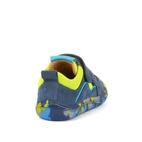 CHLAPECKÉ BAREFOOT TENISKY BASE DENIM+ FRODDO G3130261-4 SVĚTLE MODRÁ