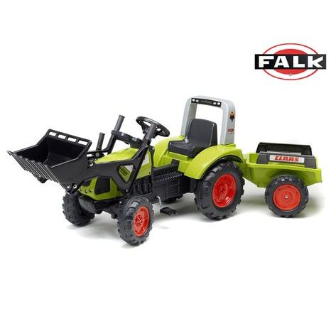 Traktor šlapací Clas Arion 430 s nakladačem a vlečkou, Falk, W012720