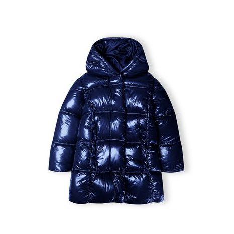 Kabát dívčí prošívaný Puffa, Minoti, 16coat 7, modrá