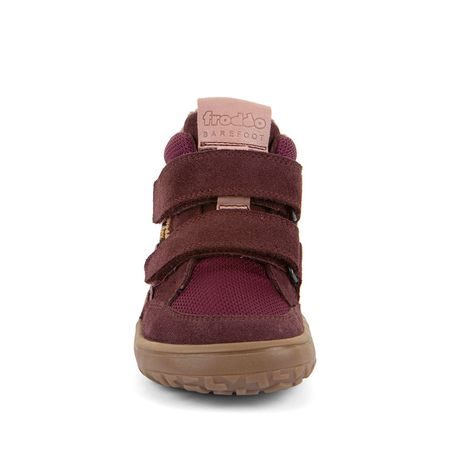 DIEVČENSKÉ ZIMNÉ BAREFOOT TOPÁNKY TEX WOOL BORDEAUX FRODDO G3110266-36W