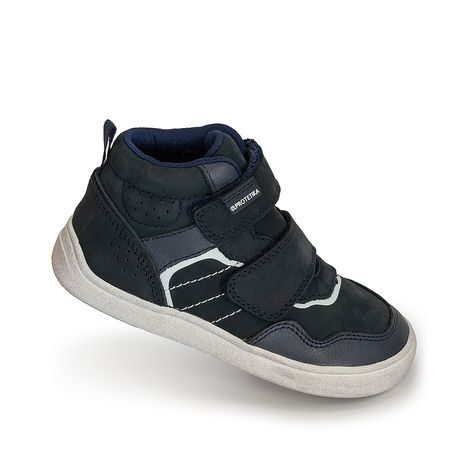 CHLAPECKÉ CELOROČNÍ BOTY BAREFOOT HARDY NAVY PROTETIKA, MODRÁ