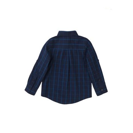 KOŠILE CHLAPECKÁ S DLOUHÝM RUKÁVEM, MINOTI, SCANDI 8, MODRÁ