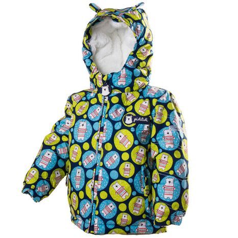 BUNDA ZIMNÍ S KOŽÍŠKEM, PIDILIDI, PD1035-04, MODRÁ