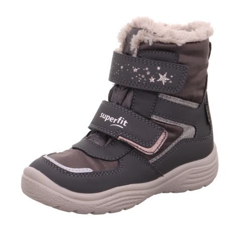 dívčí zimní boty CRYSTAL GTX, Superfit, 1-009098-2000, šedá