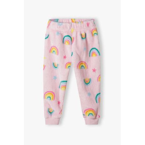 PYŽAMO DÍVČÍ FLEEZOVÉ, MINOTI, 16PJ 11, RŮŽOVÁ