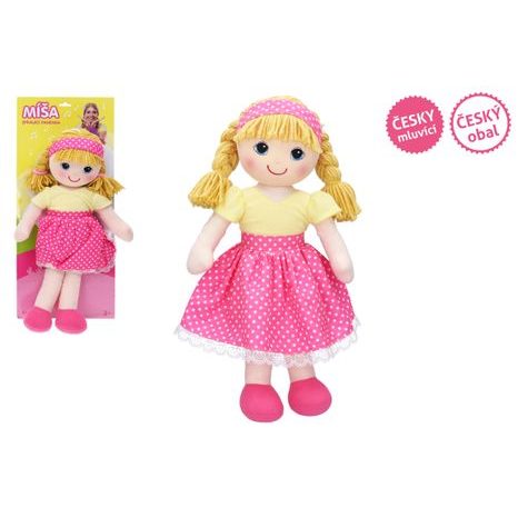 DETAIL OVLÁDÁNÍ NA ZÁDECH PANENKY PRO SPUŠTĚNÍ PÍSNIČEK MÍŠI RŮŽIČKOVÉ