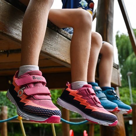 LÁNYOK KÖNNYŰ SPORTCIPŐ BUGGA HONE LILA/NARANCSSÁRGA/SÖTÉTKÉK