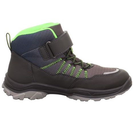 CHLAPECKÉ ZIMNÍ BOTY JUPITER GRAY/LIGHT GREEN GORE-TEX, SUPERFIT, 1-000055-2000