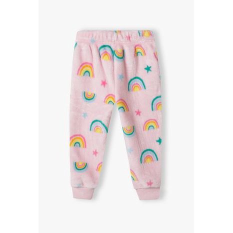 PYŽAMO DÍVČÍ FLEEZOVÉ, MINOTI, 16PJ 11, RŮŽOVÁ