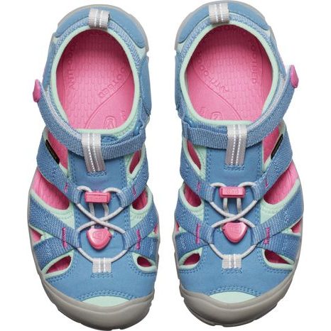 DÍVČÍ SANDÁLY SEACAMP II CNX CORONET  BLUE/HOT PINK, KEEN, 1028841/1028850