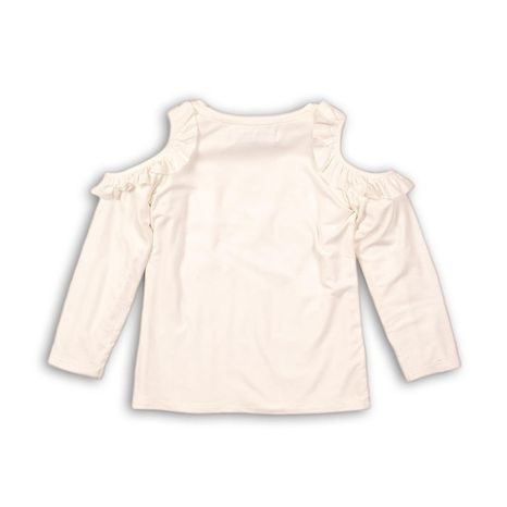 TRICOU PENTRU FETE CU MÂNECĂ LUNGĂ ȘI UMERII GOI, MINOTI, PETAL 9,