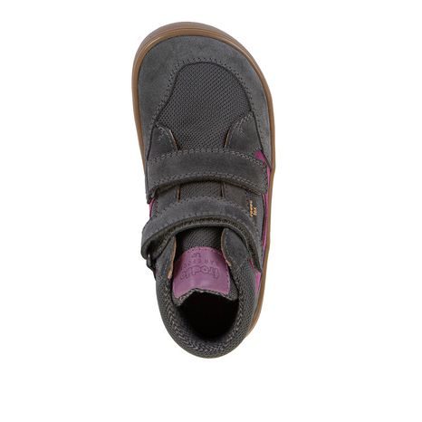 CHLAPČENSKÉ CELOROČNÉ ČLENKOVÉ BAREFOOT TOPÁNKY UP HILL TEX DARK GRAY FRODDO G3110281-14