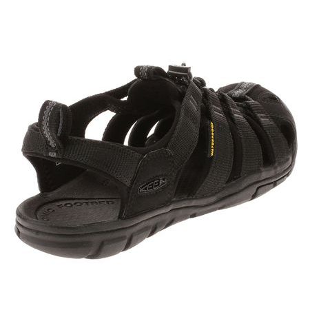 SANDÁLY CLEARWATER CNX W BLACK/BLACK, KEEN, 1020662, ČERNÁ