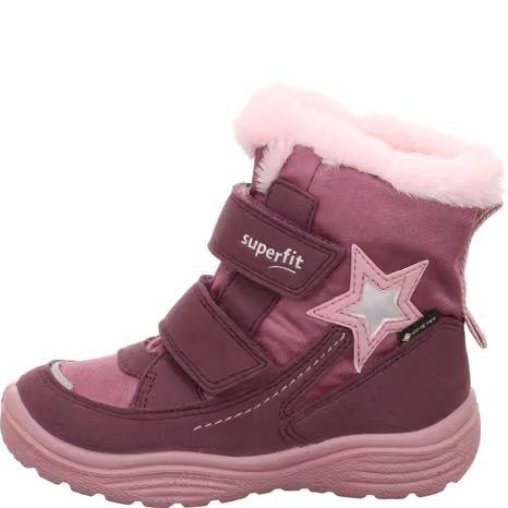 DÍVČÍ ZIMNÍ BOTY CRYSTAL RED/PINK GTX SUPERFIT 1-009099-5000