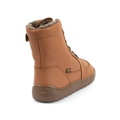 DETSKÉ ZIMNÉ BAREFOOT TOPÁNKY UP TEX CORE COGNAC FRODDO G3160260-2
