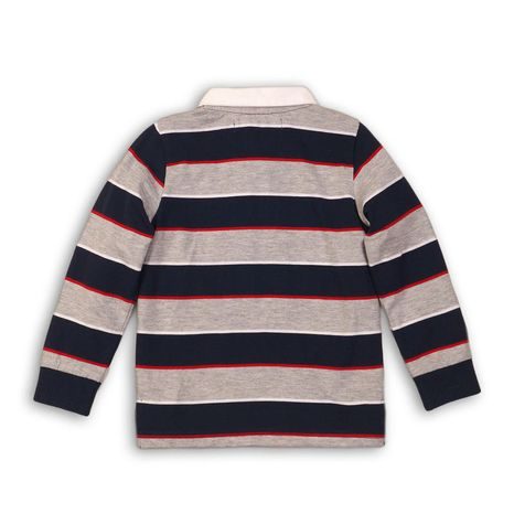 TRICOU POLO DE BUMBAC PENTRU BĂIEȚI, CU MÂNECĂ LUNGĂ, MINOTI, DEPT 1, BĂIAT