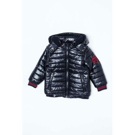 Jacket Boys Winter Puffa, Minoti, 11 verseny, sötétkék