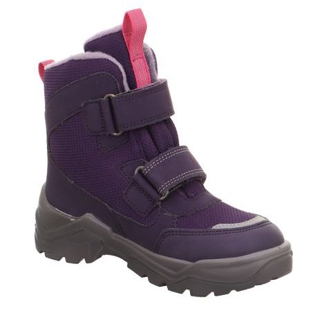 DÍVČÍ ZIMNÍ BOTY SNOW MAX PURPLE GORE-TEX, SUPERFIT,1-002022-8510