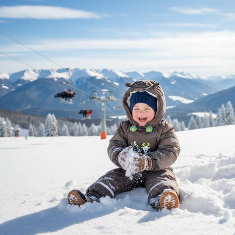 SALOPETĂ DE IARNĂ PENTRU BĂIEȚI CU HAINĂ DE BLANĂ, PIDILIDI, PD1131-18, MARO