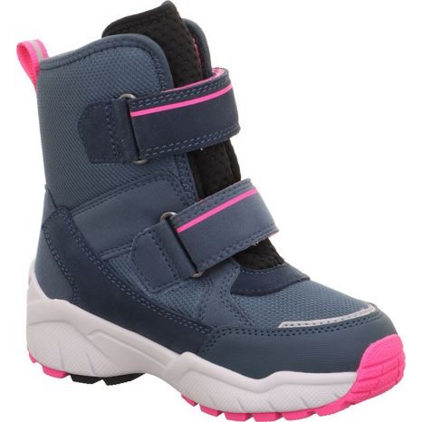 DÍVČÍ SNĚHULE CULUSUK 2.0 BLEU/PINK GORE-TEX, SUPERFIT , 1-009173-8010, MODRÁ