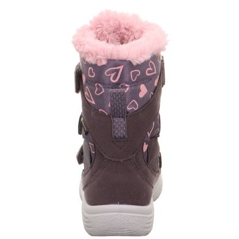 CIZME DE IARNĂ PENTRU FETE CRYSTAL PURPLE/PINK GORE-TEX, SUPERFIT,1-009090-8510