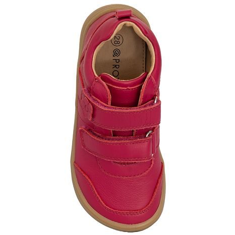 DÍVČÍ BAREFOOT TENISKY KIMBERLY RED, PROTETIKA, ČERVENÁ